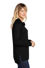 Load image into Gallery viewer, Sport-Tek Ladies PosiCharge  Tri-Blend Wicking Long Sleeve Hoodie