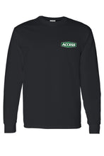 Load image into Gallery viewer, 5400 Gildan® - Heavy Cotton™ 100% Cotton Long Sleeve T-Shirt- Black