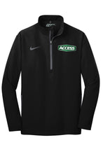 Load image into Gallery viewer, 78675 Nike 1/2-Zip Wind Shirt -Black/ Dark Grey
