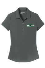 Load image into Gallery viewer, 811807 Nike Ladies Dri-FIT Players Modern Fit Polo - Anthracite