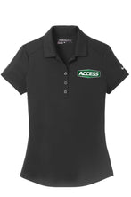 Load image into Gallery viewer, 811807 Nike Ladies Dri-FIT Players Modern Fit Polo - Black