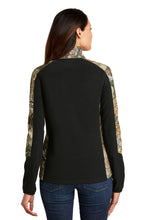 Load image into Gallery viewer, Ladies Port Authority® Camouflage Microfleece Full-Zip Jacket