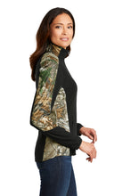 Load image into Gallery viewer, Ladies Port Authority® Camouflage Microfleece Full-Zip Jacket