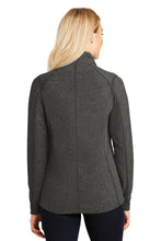 Load image into Gallery viewer, Ladies Port Authority® Heather Microfleece Full-Zip Jacket