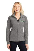 Load image into Gallery viewer, Ladies Port Authority® Heather Microfleece Full-Zip Jacket