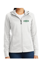 Load image into Gallery viewer, SPORT-TEK® LADIES' RIVAL TECH FLEECE FULL-ZIP HOODED JACKET
