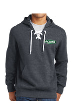 Load image into Gallery viewer, SPORT-TEK® LACE UP PULLOVER HOODED SWEATSHIRT